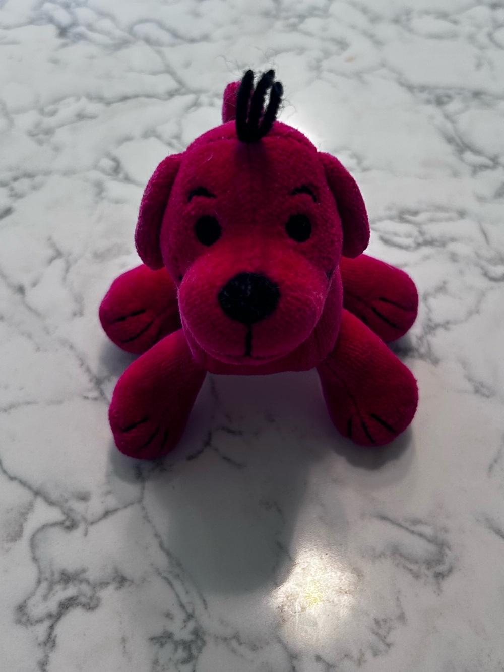 Scholastic Side Kick‎ Baby Clifford the Big Red Dog Puppy Days Stuffed Rattle